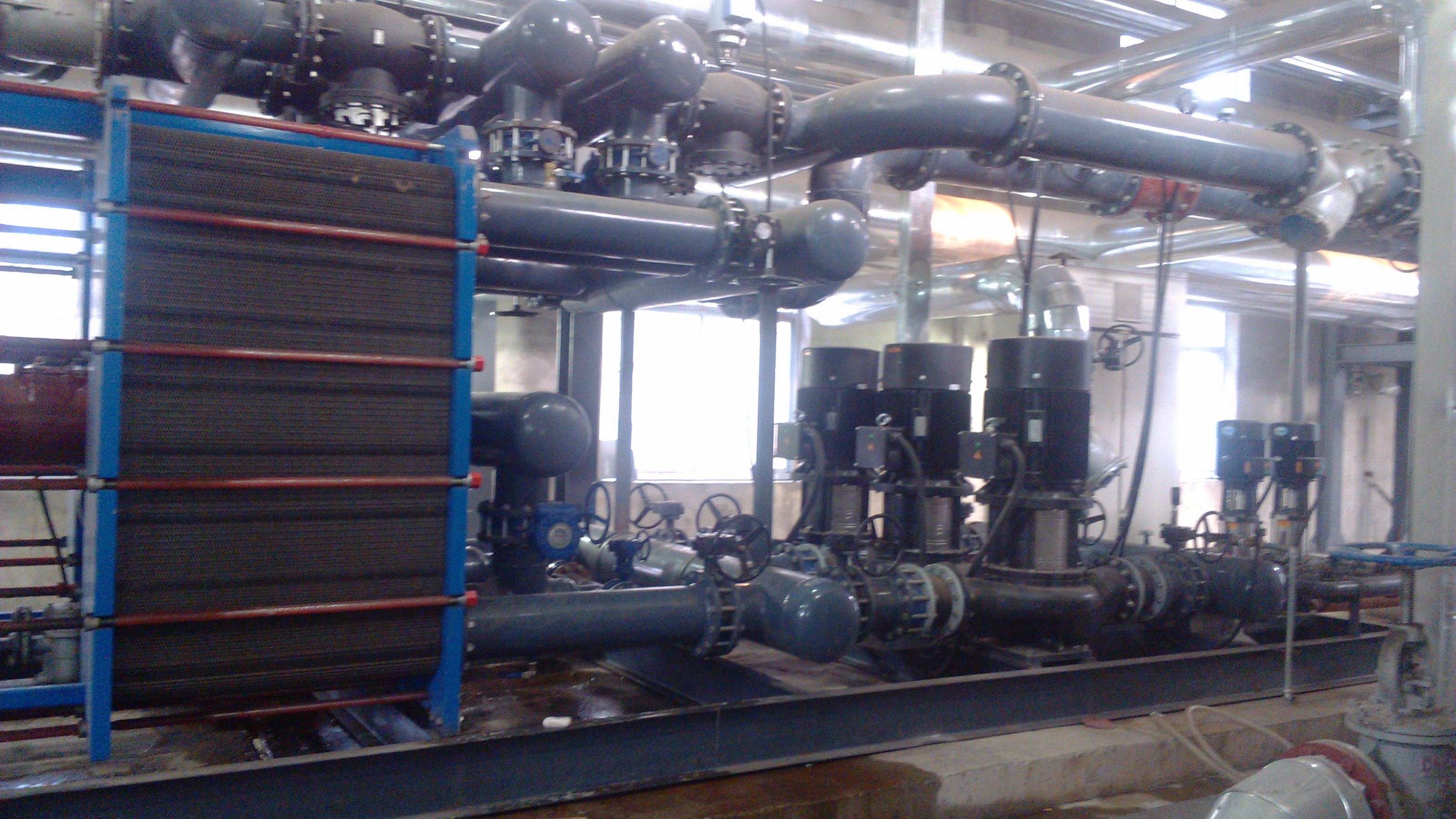 水-水换热 空调地暖机组